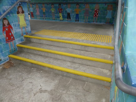 Orewa Primary School stairs anti-slip